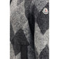 Moncler Gray Wool Oves Aries Sweatshirt