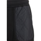 Moncler Black Cotton Athletic Pants