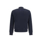 Moncler Blue Wool Oves Aries Sweatshirt
