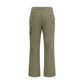 Off-White Bicolor Cotton Casual Pants