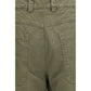 Off-White Bicolor Cotton Casual Pants