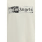 Palm Angels Beige Cotton T-Shirt