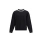 Palm Angels Black Cotton Sweatshirt