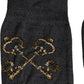 Dolce & Gabbana Dark Gray Wool Over The Calf Knee High Accessory Socks
