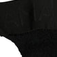 Dolce & Gabbana Black Wool Logo Calf Long Women Accessory Socks