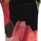 Dolce & Gabbana Black Pink Floral Tulip Nylon Stockings Socks