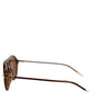 Dolce & Gabbana Brown DG4343F Havana Tortoise Women Eyewear Sunglasses