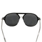 Dolce & Gabbana Black Acetate Frame DG4343F Bridge Detail Sunglasses