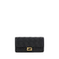 Fendi Black Calf Leather Bos Taurus Wallet
