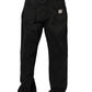 Dolce & Gabbana Dark Gray Cotton WideLeg Oversize Denim Jeans