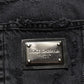 Dolce & Gabbana Dark Gray Cotton Ripped Men Denim Jeans