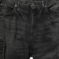 Dolce & Gabbana Dark Gray Cotton Baggy Cargo Men Denim Jeans