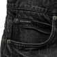 Dolce & Gabbana Dark Gray Cotton Baggy Cargo Men Denim Jeans