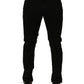 Dolce & Gabbana Black CottonStretch Regular Skinny Denim Jeans