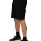 Dolce & Gabbana Black Cotton Mid Waist Men Bermuda Shorts