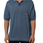 Dolce & Gabbana Blue Cotton Collared Short Sleeves T-shirt