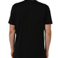 Dolce & Gabbana Black Dog Tag Short Sleeve CrewNeck T-shirt