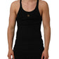 Dolce & Gabbana Black DG Logo Cotton Ribbed Tank Top T-shirt