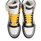 Dolce & Gabbana Multicolor Calf High Top Sneakers Shoes