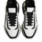 Dolce & Gabbana White Black Daymaster Two Tone Sneaker Shoes