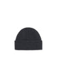 Ami Paris Gray Wool Oves Aries Beanie