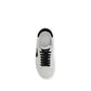 Dolce & Gabbana White Calf Leather Bos Taurus Low Top Sneakers