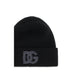 Dolce & Gabbana Black Wool Oves Aries Beanie