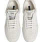 Dolce & Gabbana White Miami Leather Low Top Men Sneakers Shoes