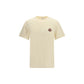 Moncler Beige Cotton T-Shirt