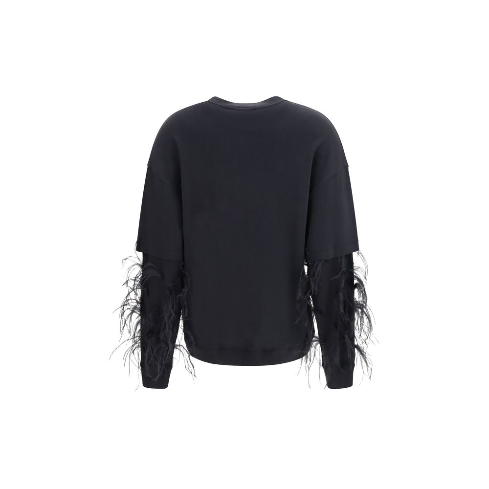 Darkpark Black Cotton Sweatshirt