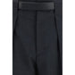 Darkpark Gray Polyester Dress Pants