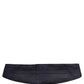 Dolce & Gabbana Dark Blue 100% Silk Belt Waist Cummerbund