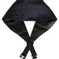 Dolce & Gabbana Dark Blue 100% Silk Belt Waist Cummerbund