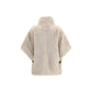 PINKO Beige Polyester Full-Length Jacket