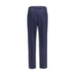 Brunello Cucinelli Blue Wool Oves Aries Dress Pants