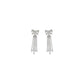 Self-Portrait Silver Brass Earrings