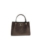 Valentino Garavani Brown Calf Leather Bos Taurus Shoulder Bag