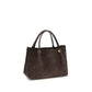 Valentino Garavani Brown Calf Leather Bos Taurus Shoulder Bag