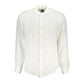 Hugo Boss White Linen Men's Shirt
