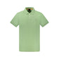 Hugo Boss Green Cotton Men's Polo