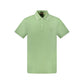 Hugo Boss Green Cotton Men's Polo