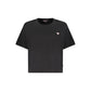 Guess Jeans Black Cotton Women T-Shirt