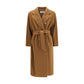 Max Mara Brown Wool Oves Aries Coat