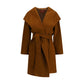 Max Mara Brown Wool Oves Aries Coat