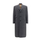 Valentino Garavani Gray Wool Oves Aries Coat