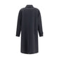 Valentino Garavani Gray Wool Oves Aries Coat