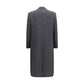 Valentino Garavani Gray Wool Oves Aries Coat