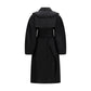 Ganni Black Nylon Coat