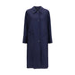 Blazé Milano Blue Wool Oves Aries Coat