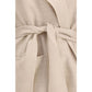 Fabiana Filippi Beige Wool Oves Aries Coat